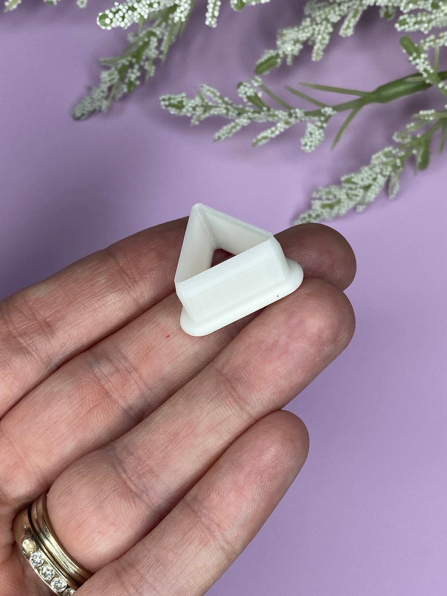 Triangle Stud - Polymer Clay Cutters