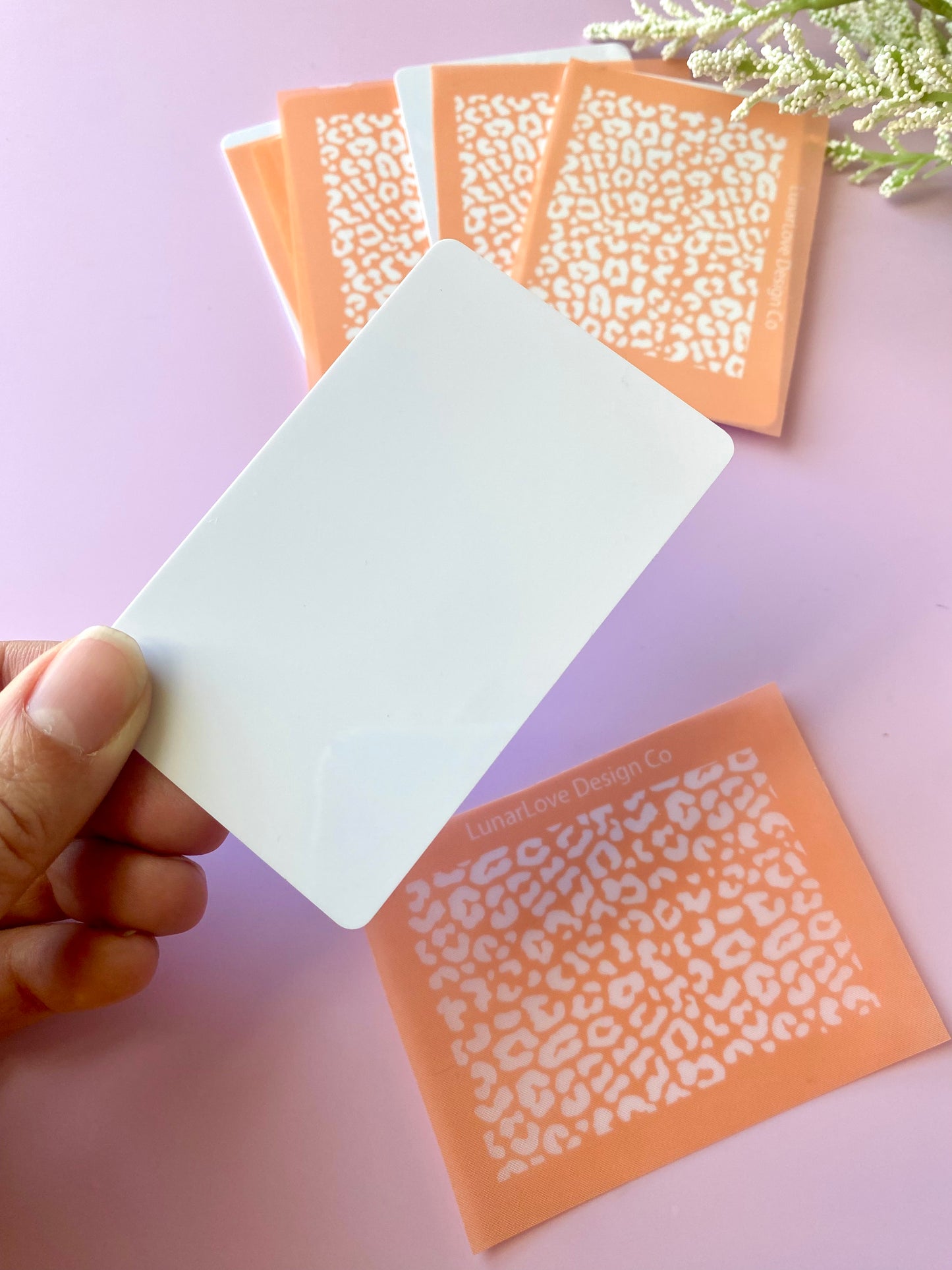 Mini Cheetah - Polymer Clay Silkscreen (Party Pack)