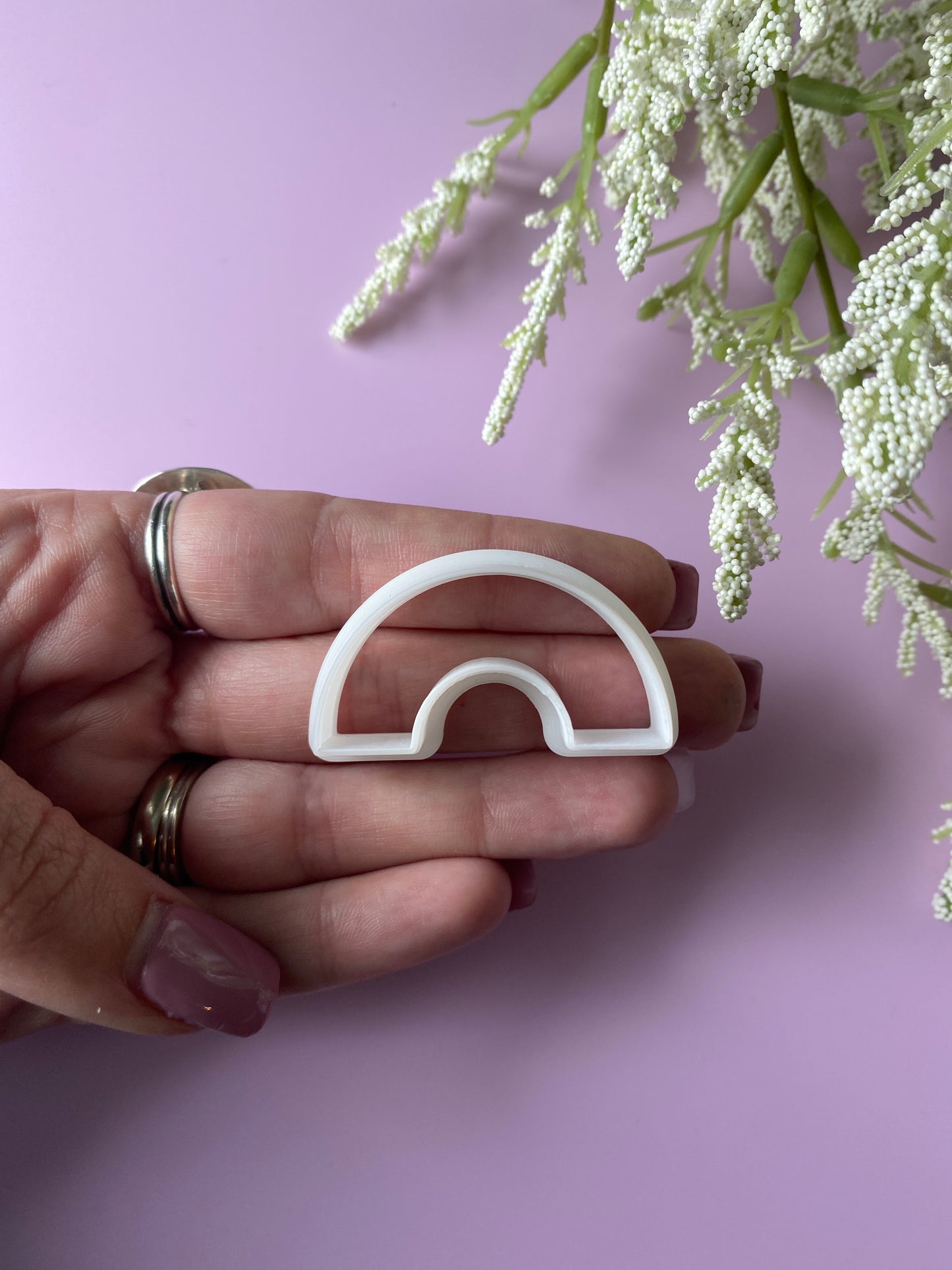 Semi-Donut - Polymer Clay Cutter