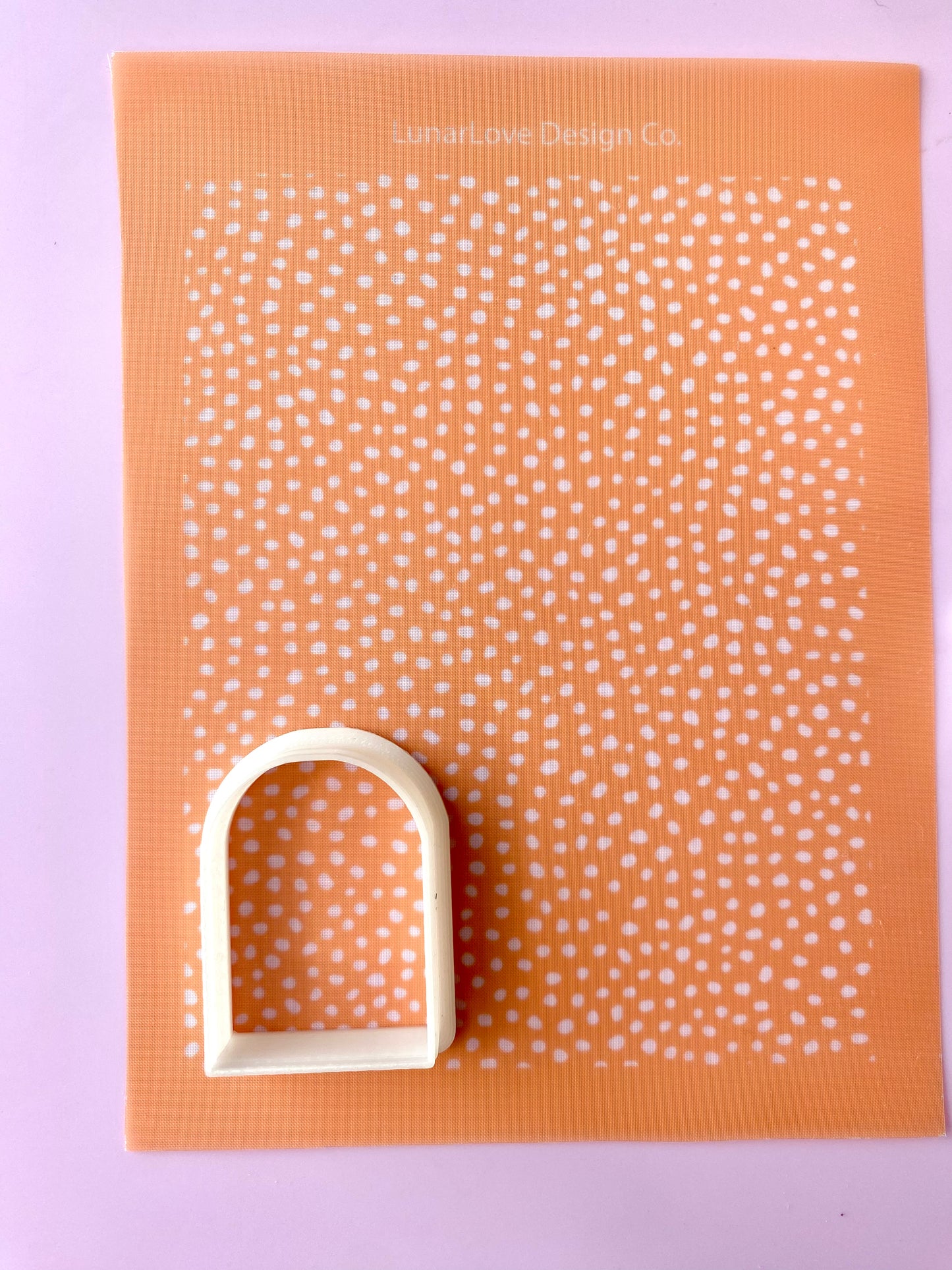 Spotted Eel - Polymer Clay Silkscreen