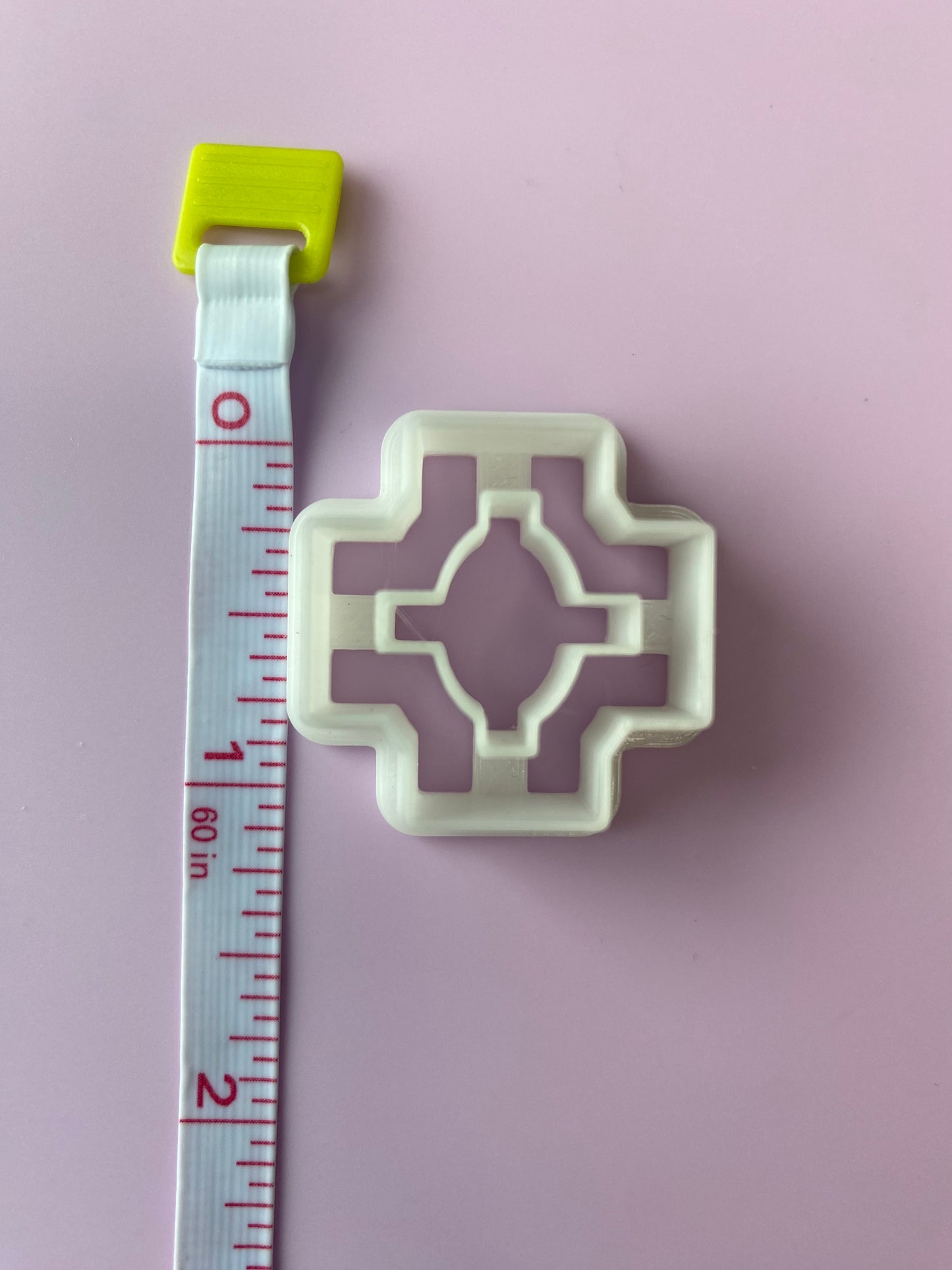 Deco Square Donut - Polymer Clay Cutter