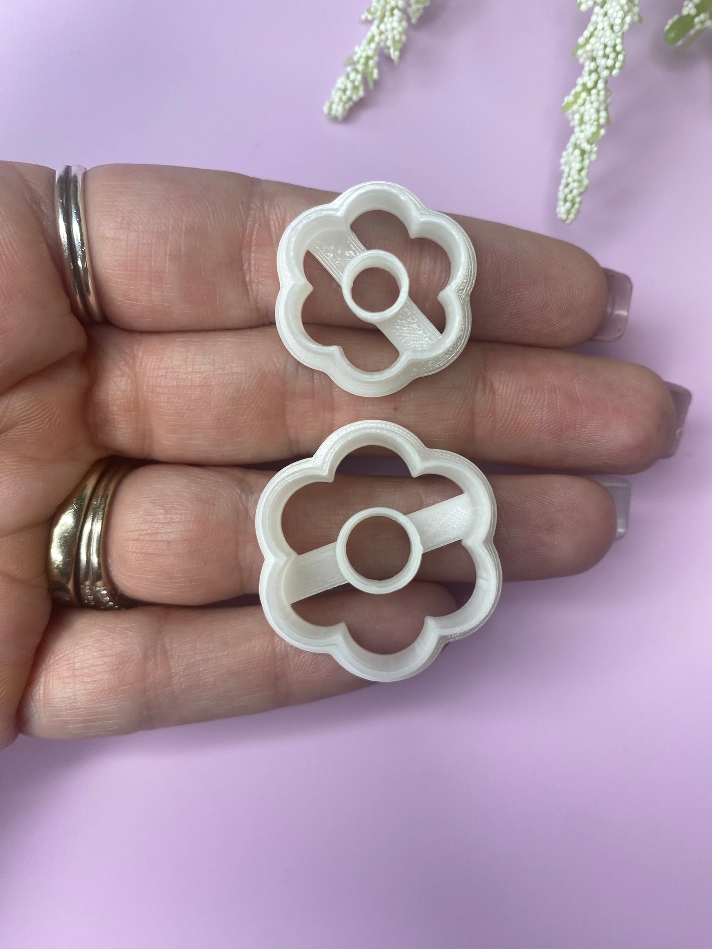 Retro Flower - Polymer Clay Cutter