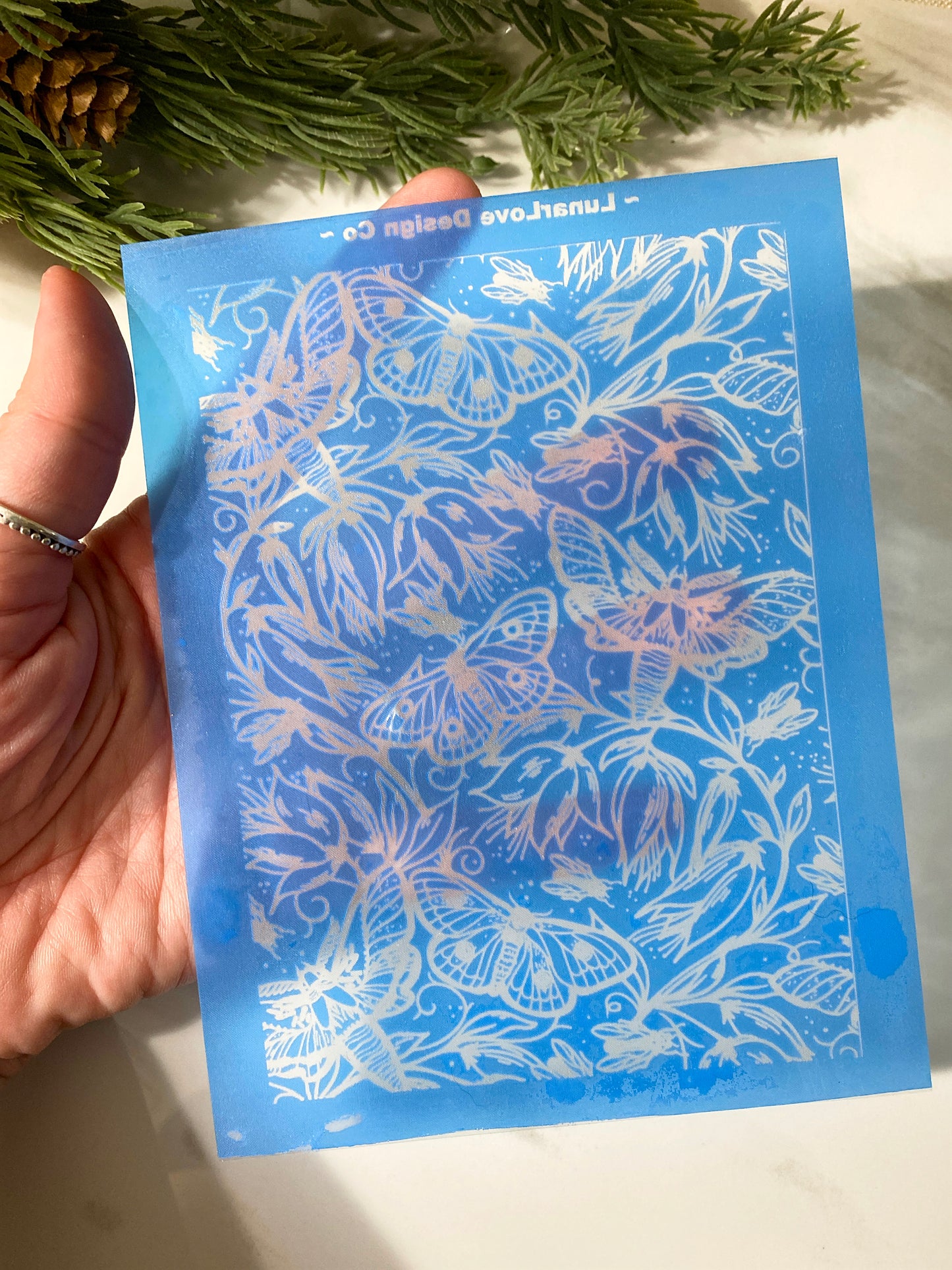 Mystic - Polymer Clay Silkscreen