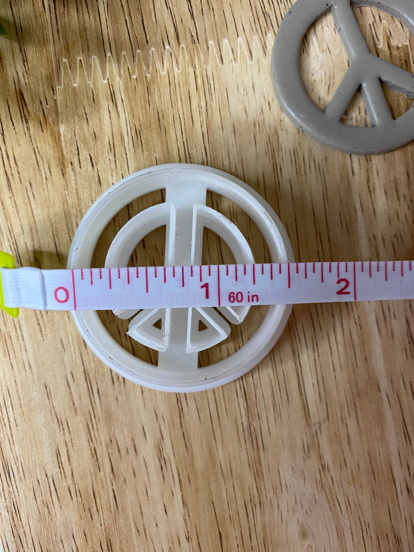 Peace Sign - Polymer Clay Cutter
