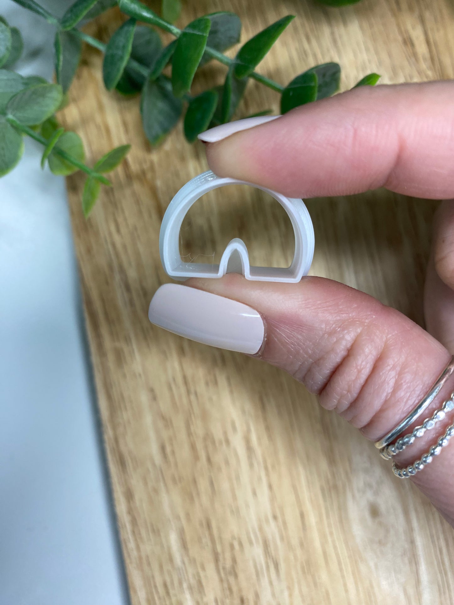 Chubby Rainbow Stud - Polymer Clay Cutter