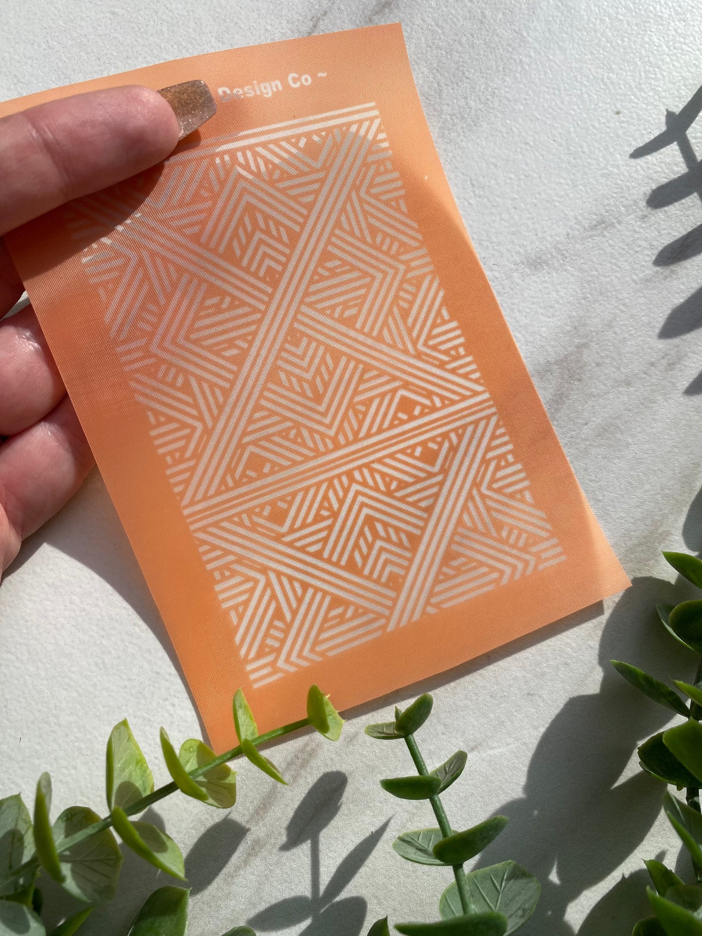 Fancy Gatsby Deco - Polymer Clay Silkscreen