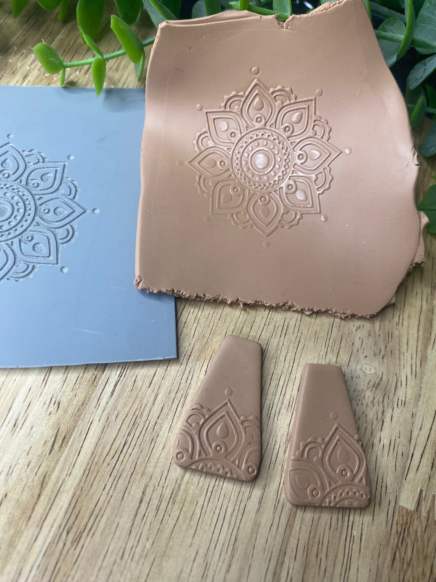 Polymer Clay Texture Mat - Mandala 1