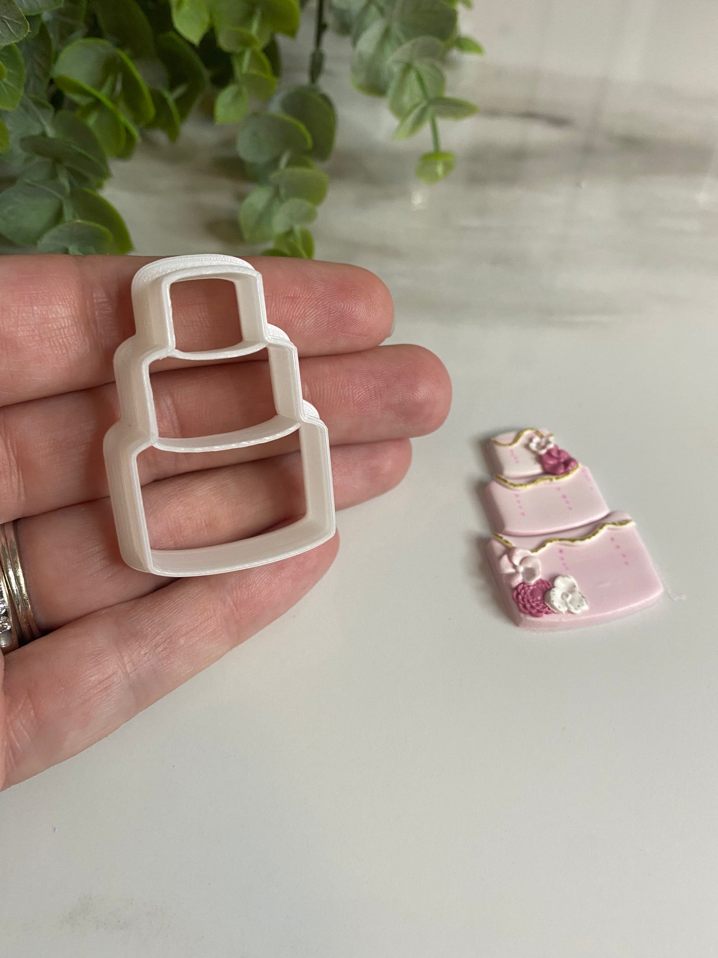 Wedding Cake - Polymer Clay Cutter
