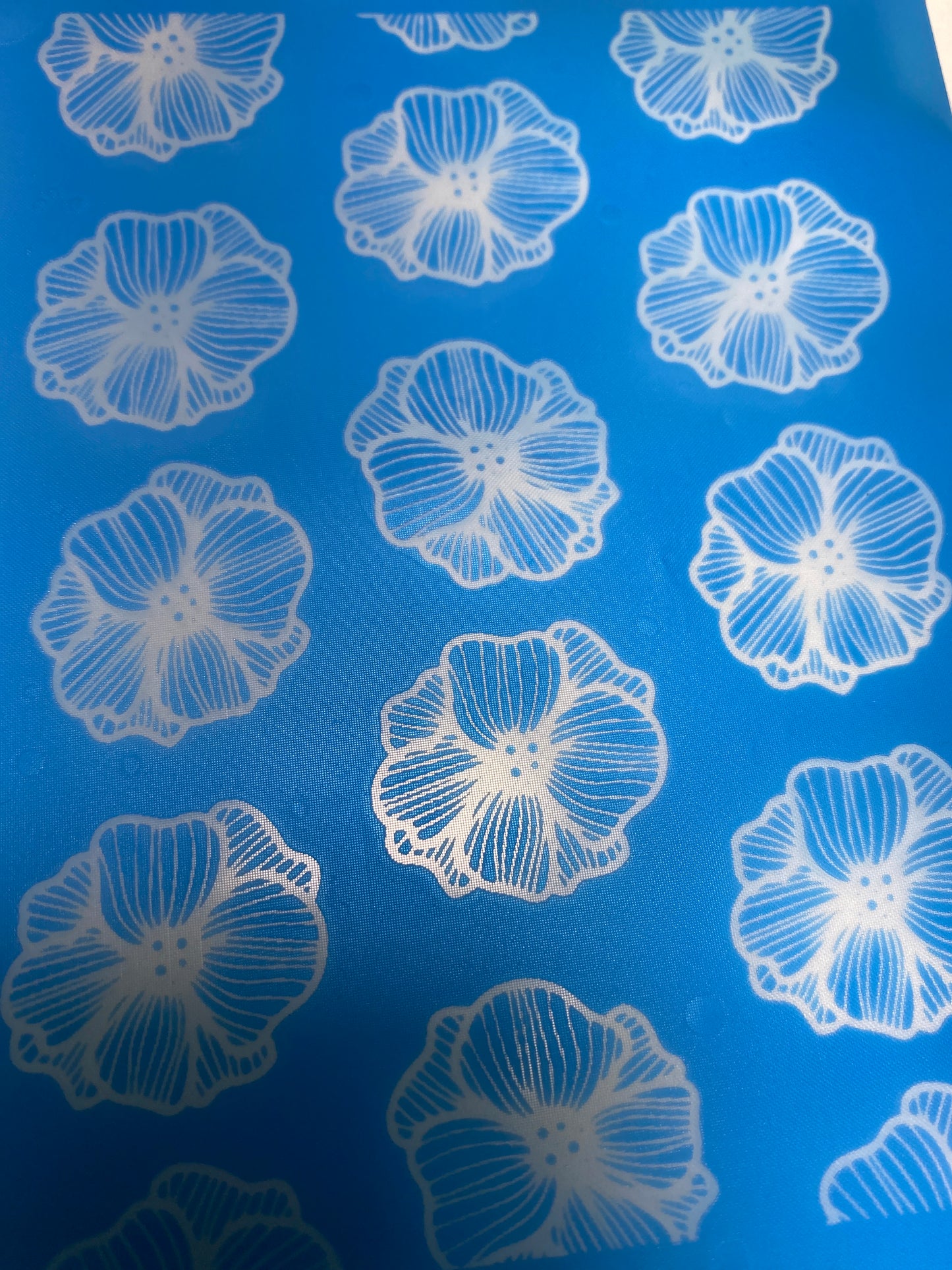 Flower - Polymer Clay Silkscreen