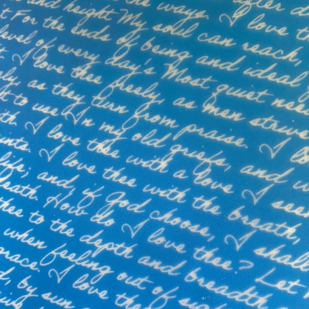 Love Poem - Polymer Clay Silkscreen