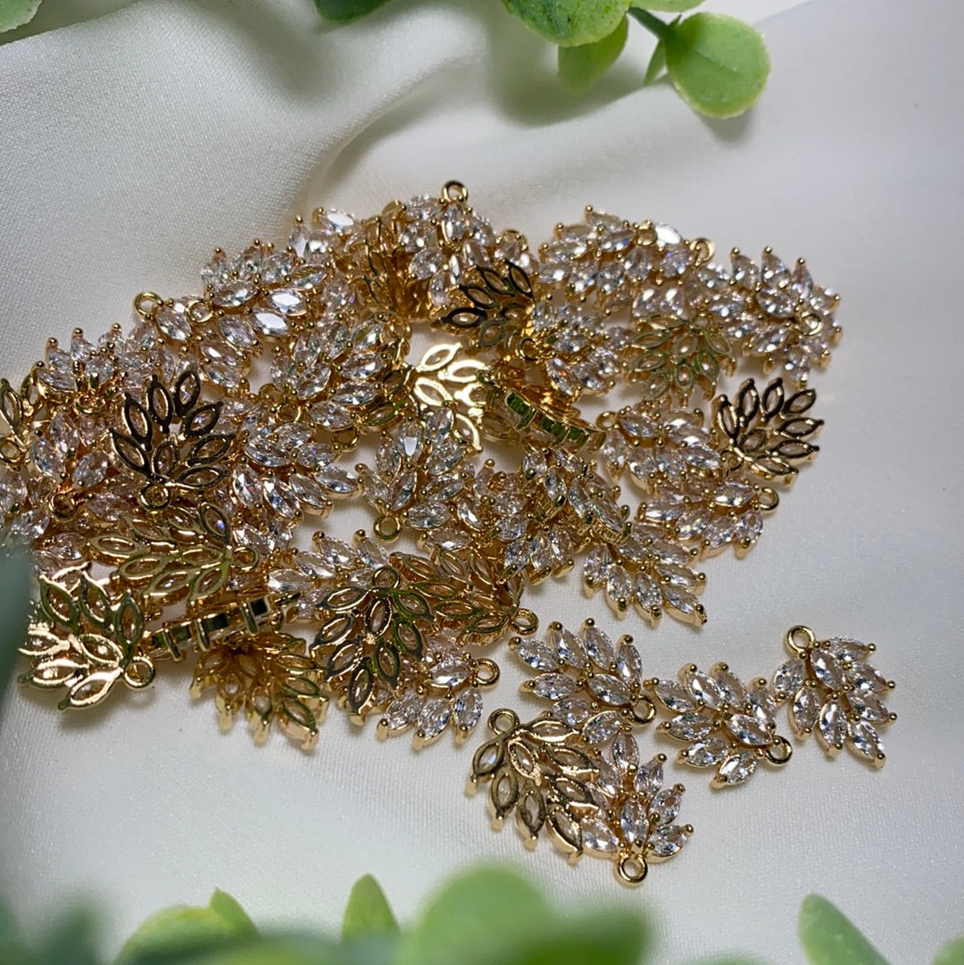 Fancy Victorian CZ (2 PCS) - Jewelry Findings