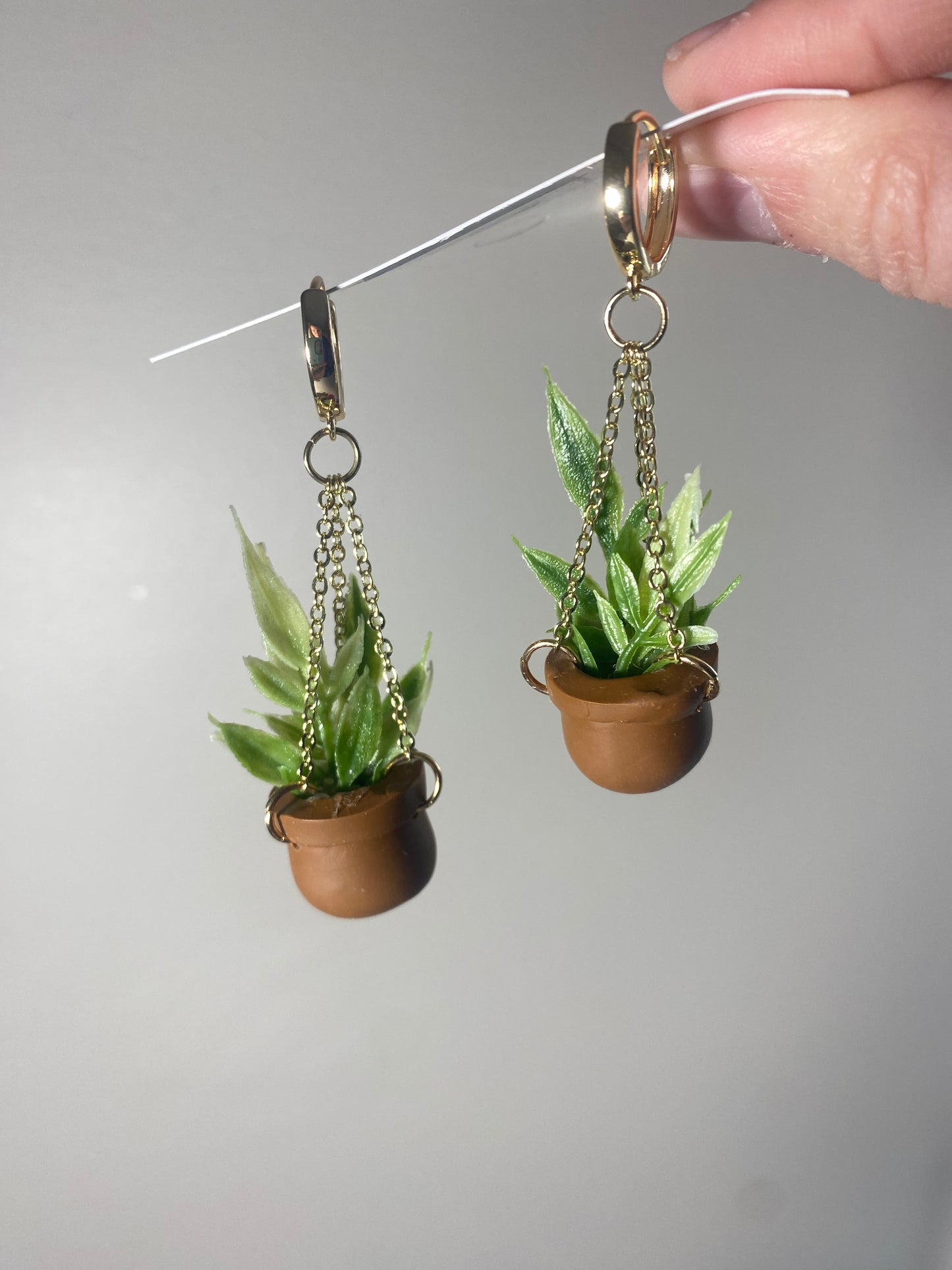 Hanging Plant Earring Kit | DIY Polymer Clay Earring