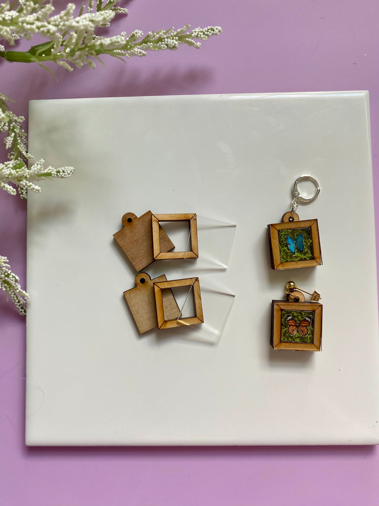 Mini Taxidermy Frame - Wooden Blank