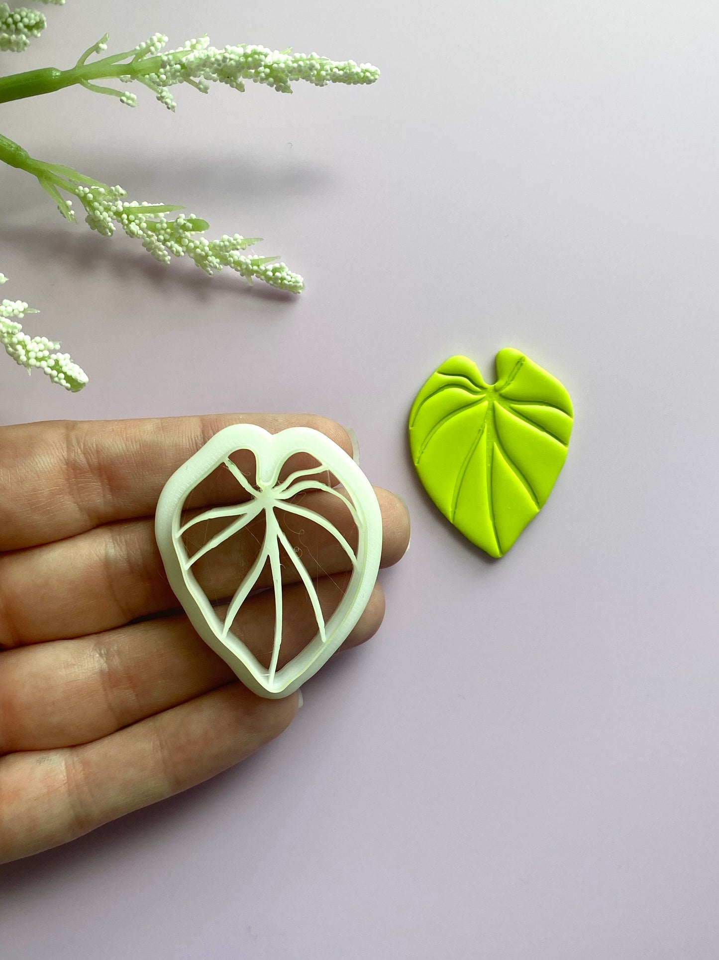 Plant Leaf - Polymer Clay Cutter