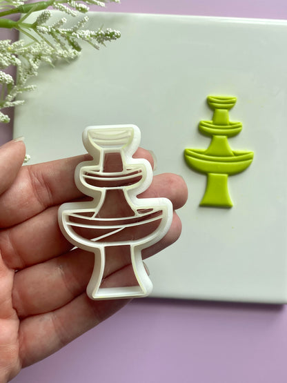 Fountain - Polymer Clay Cutter