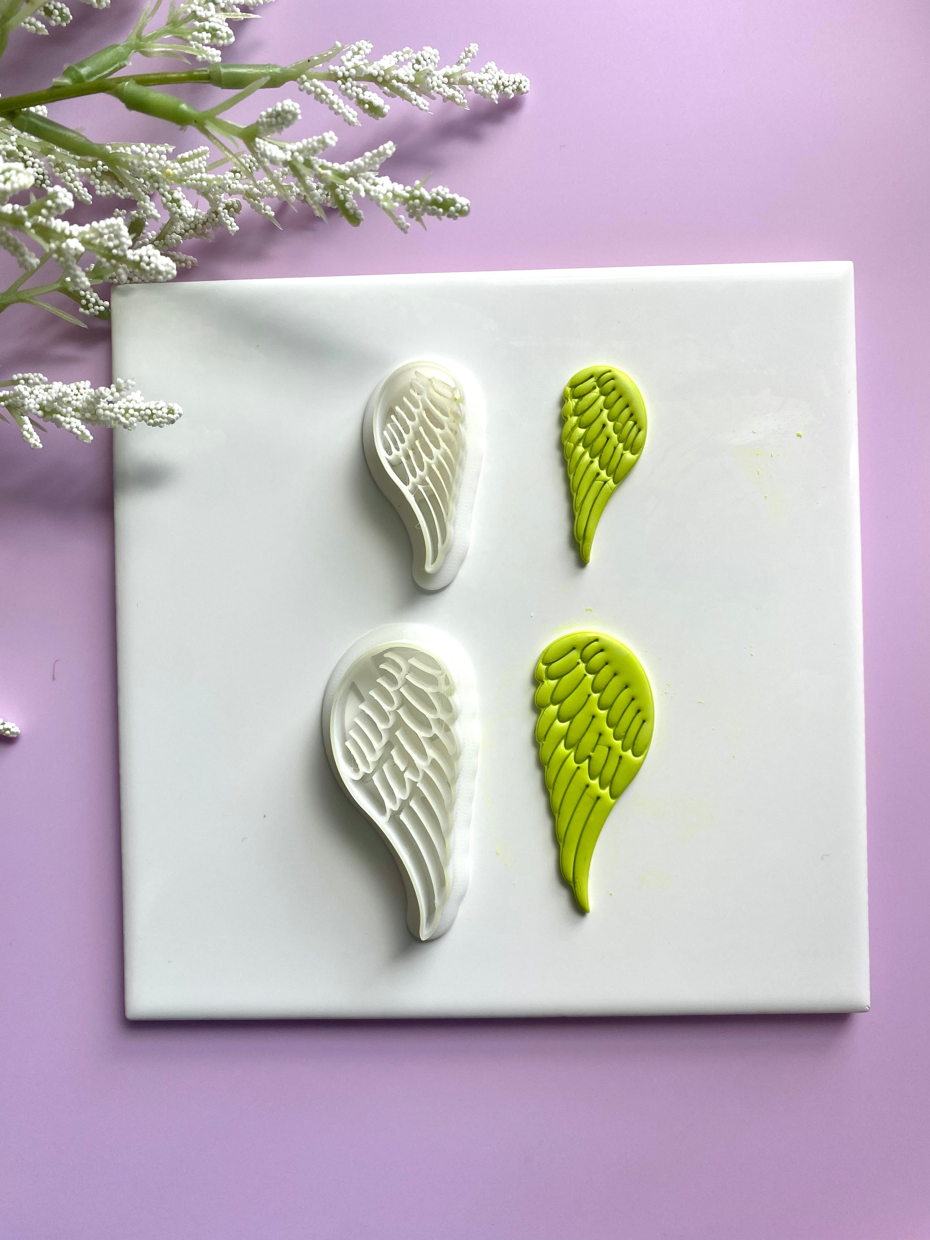 Angel Wing - Polymer Clay Cutter – Clay Party Headquarters