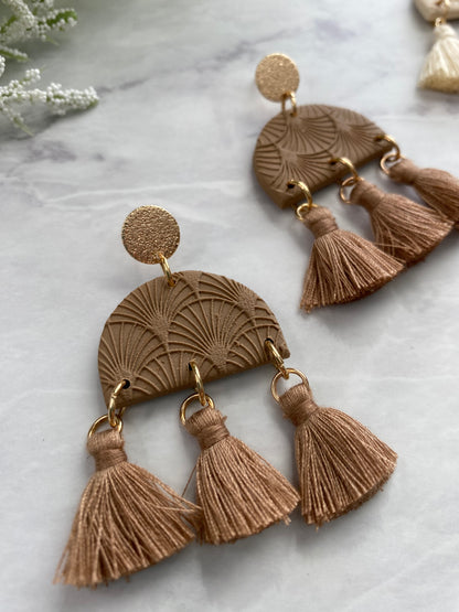 Classic Boho Tassle Earrings - Variety Colors