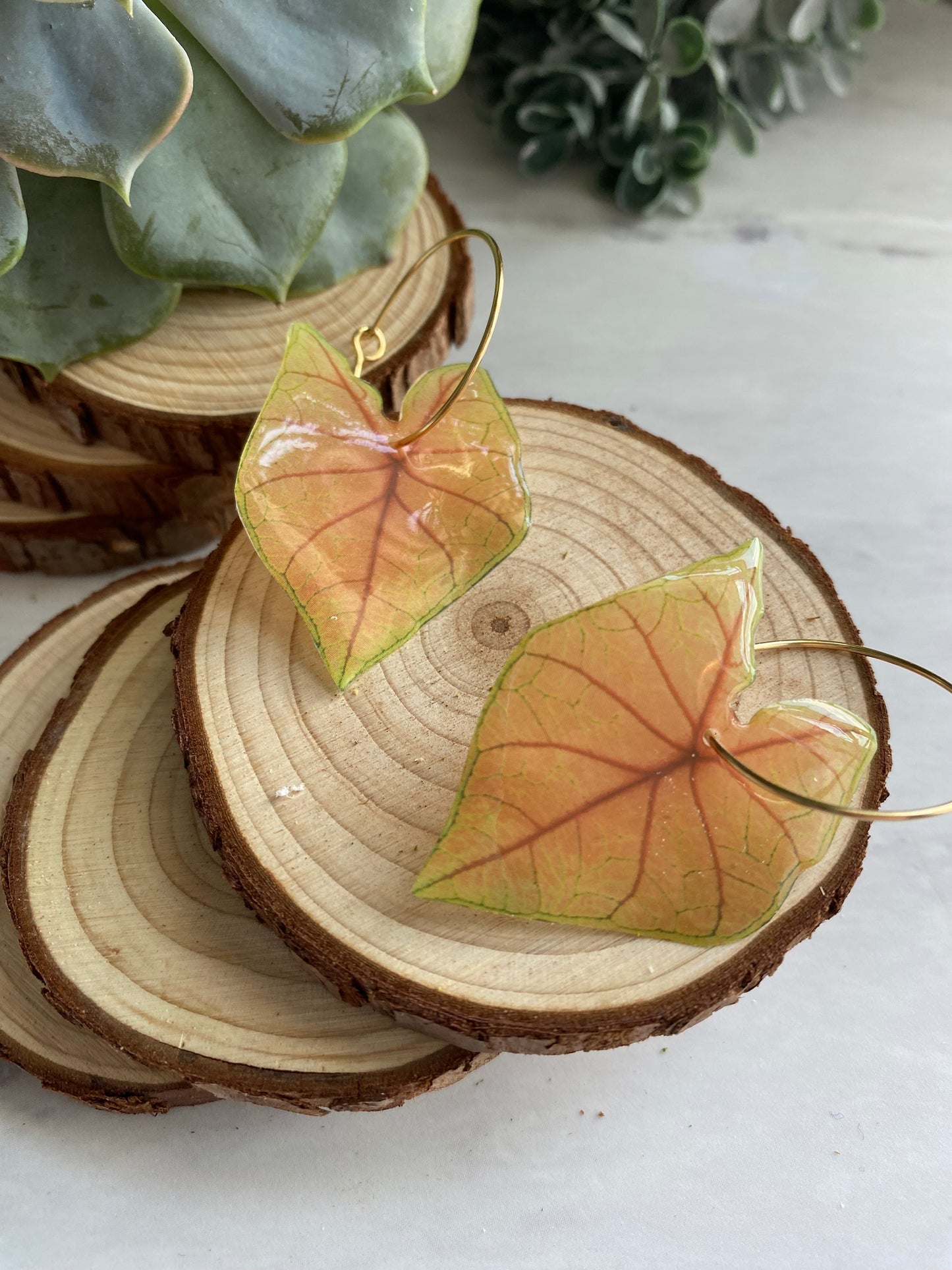 Botanical Leaf Hoop #5