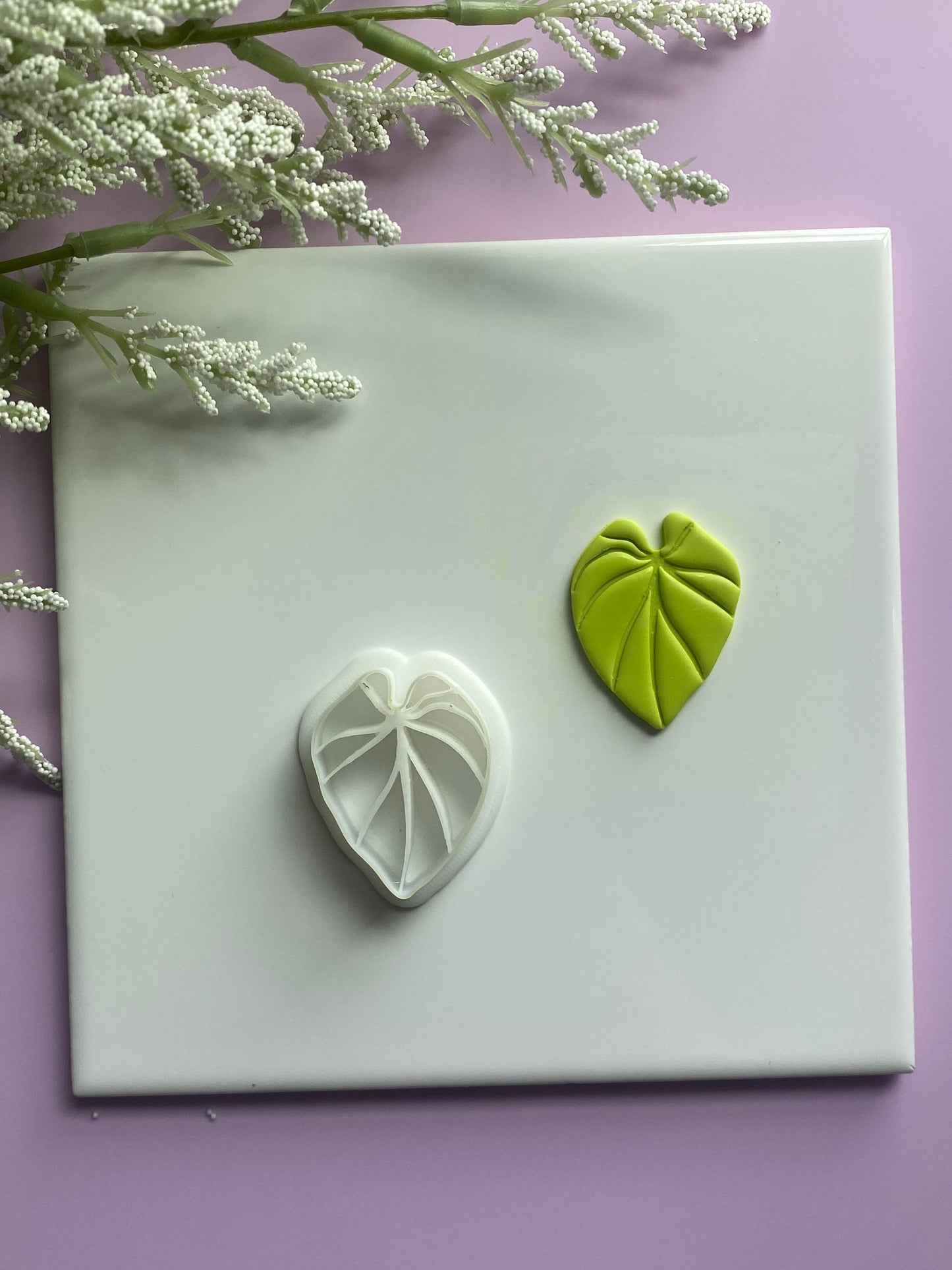 Plant Leaf - Polymer Clay Cutter