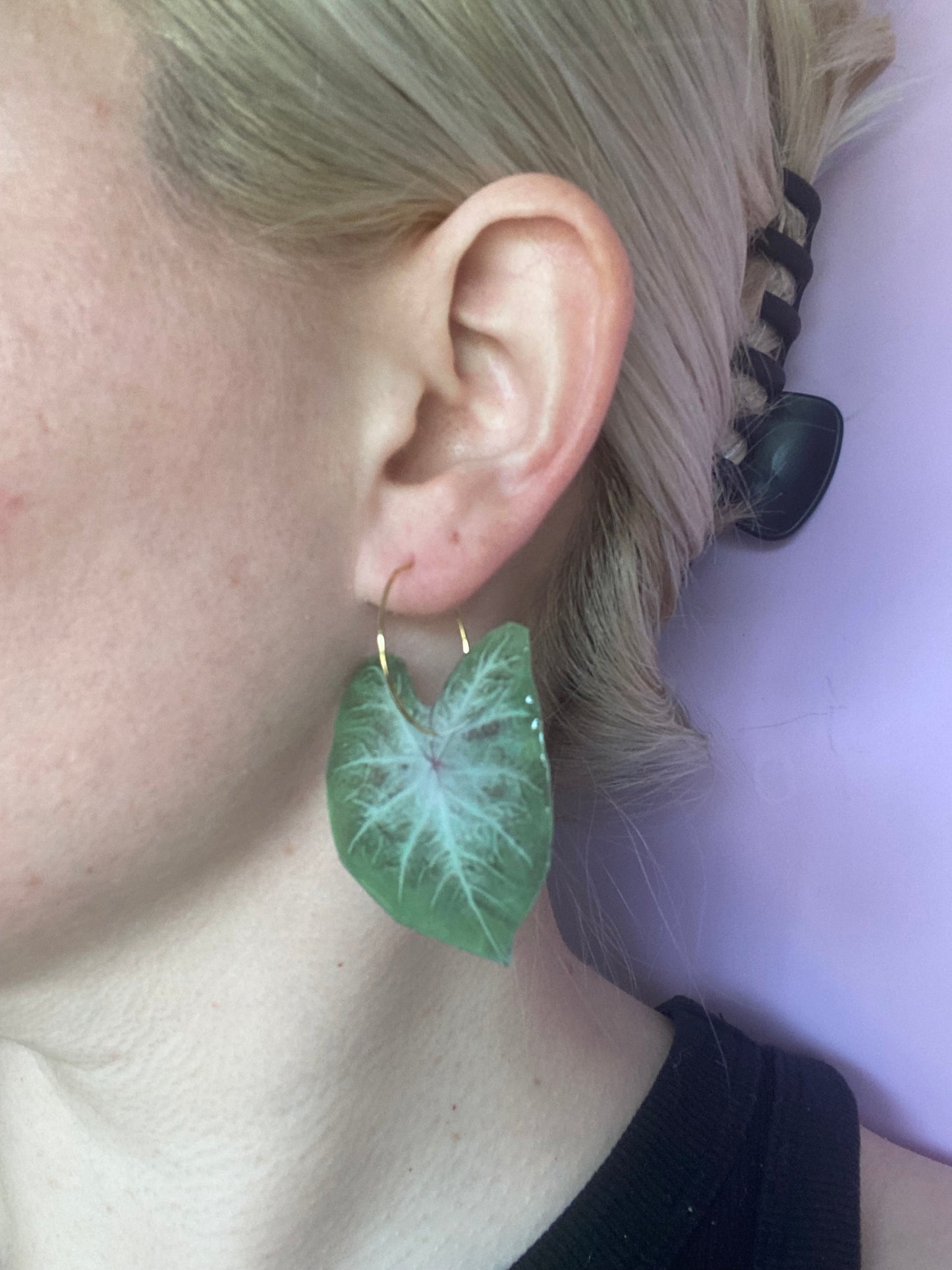 Botanical Leaf Hoop #4