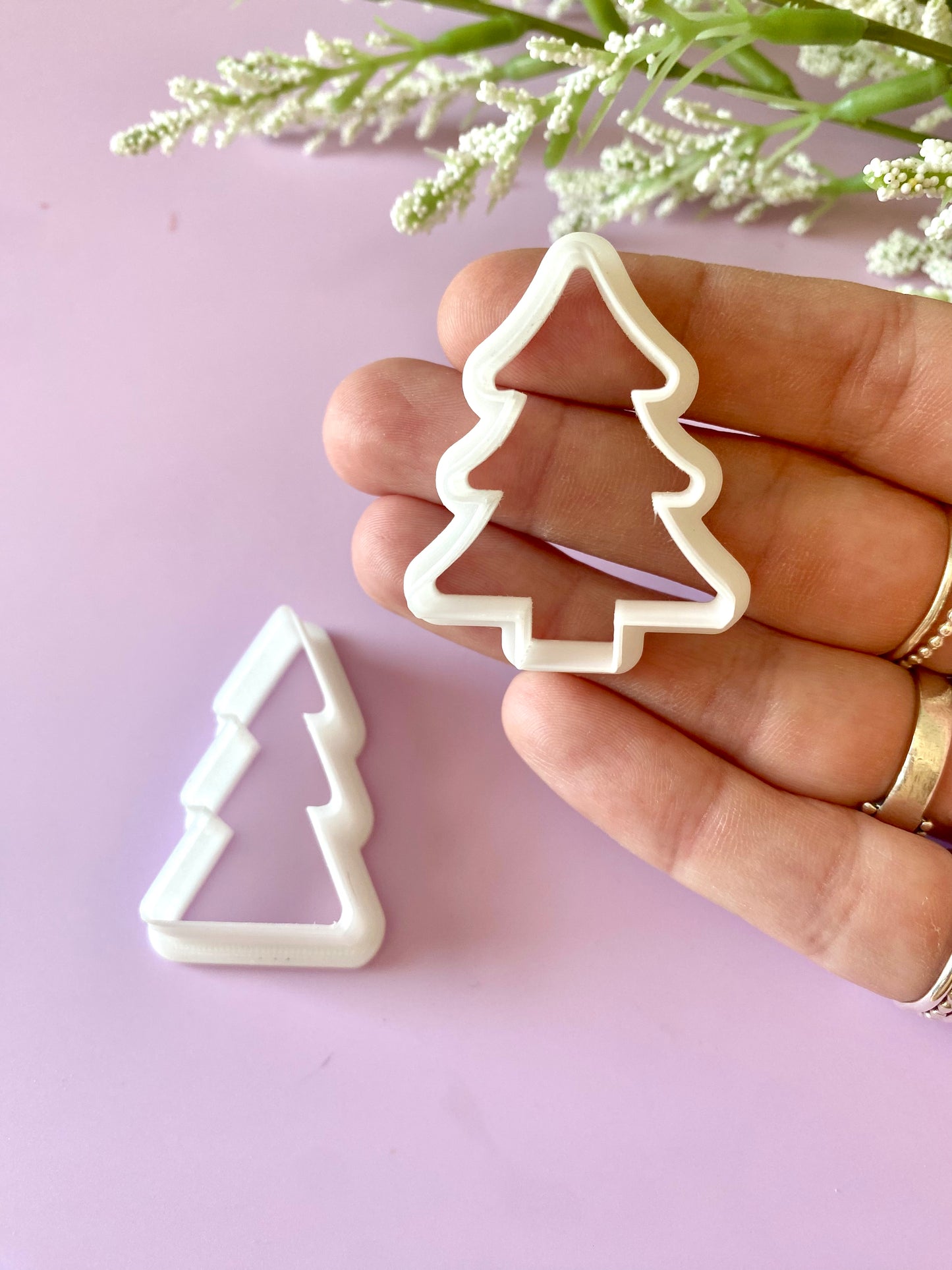 1.5 Mixed Christmas Trees - Polymer Clay Cutter