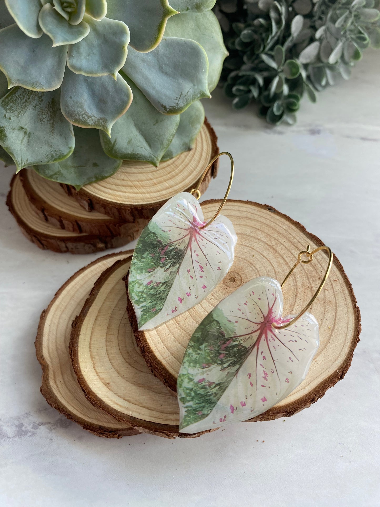 Botanical Leaf Hoop #1