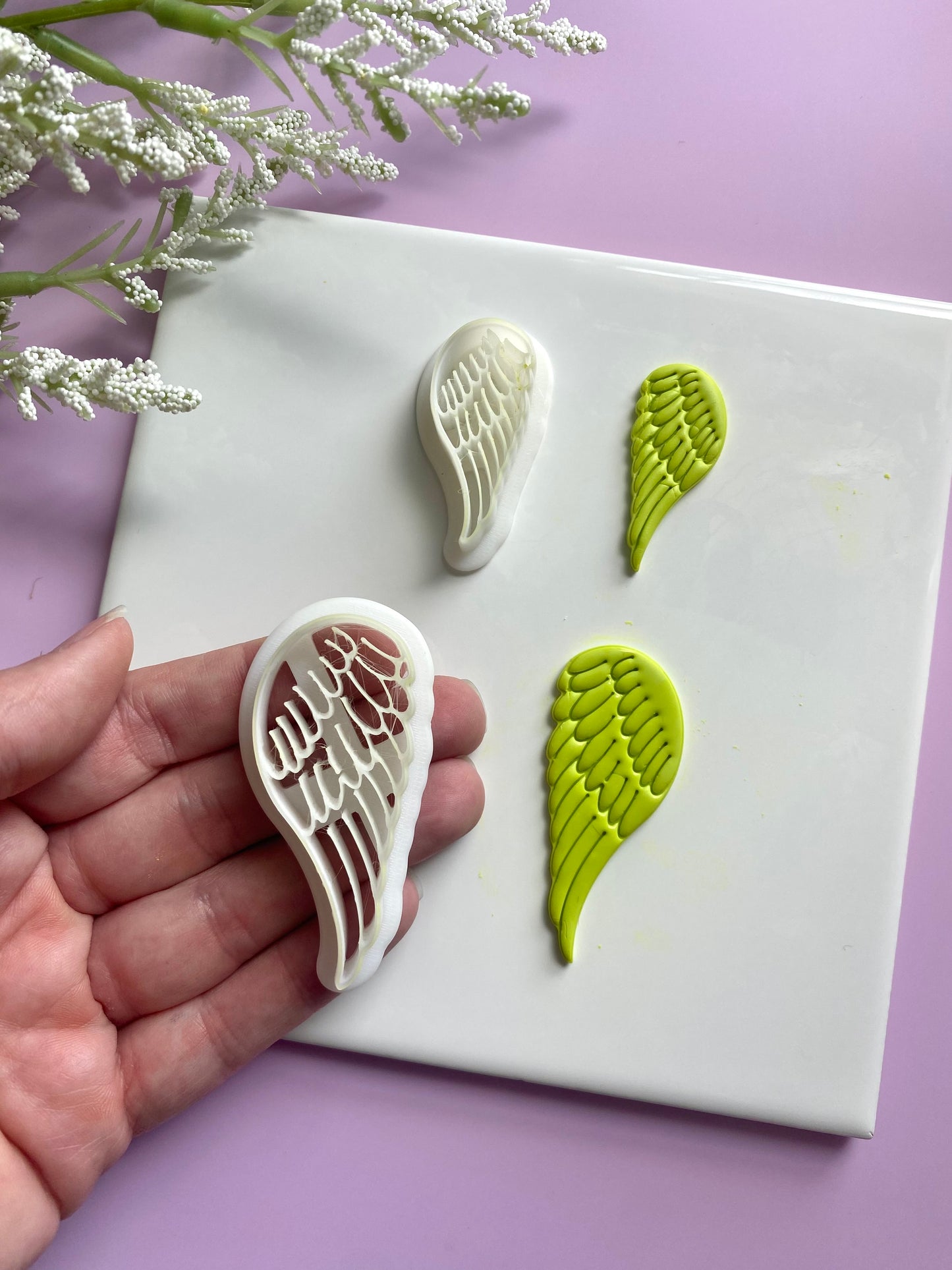 Angel Wing - Polymer Clay Cutter