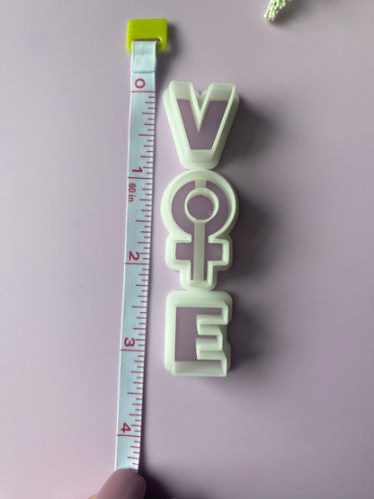 VOTE - Women Empowering Polymer Clay Cutter Set