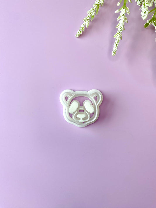 Panda - Polymer Clay Cutter