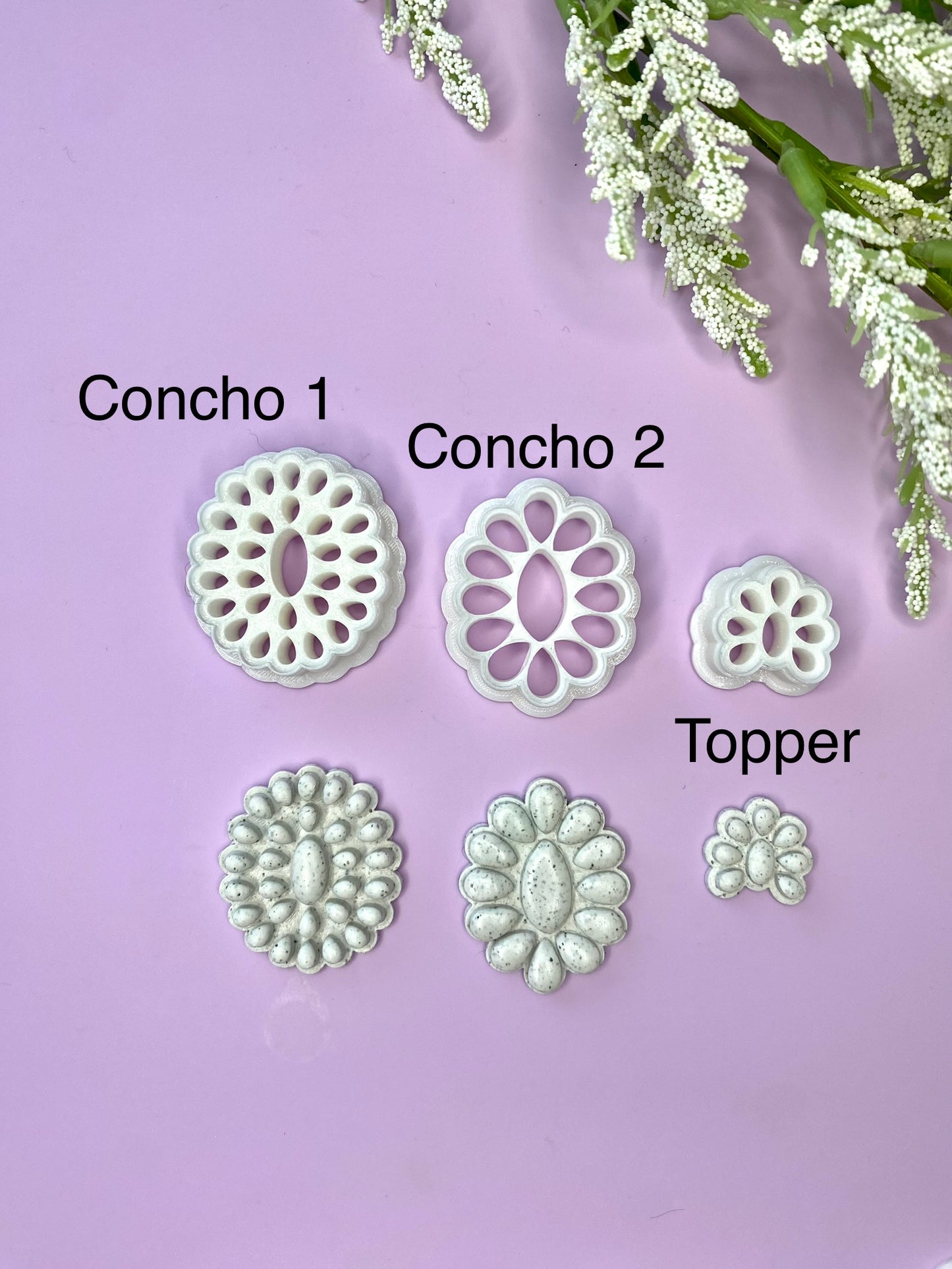 Concho Bolo - Polymer Clay Cutter