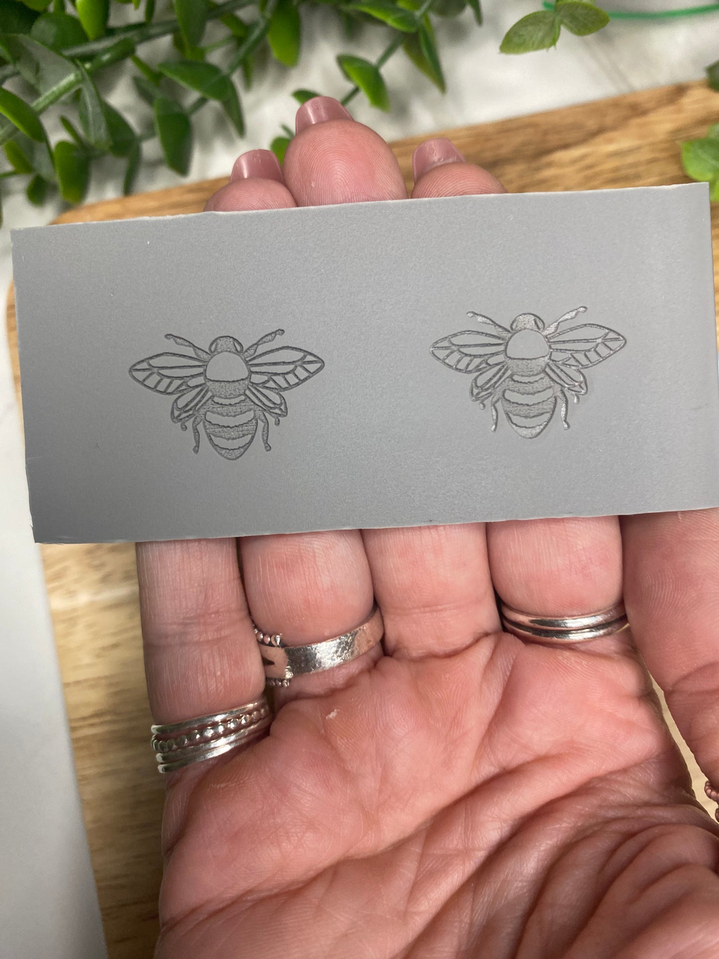 Bee - Polymer Clay Texture Mat