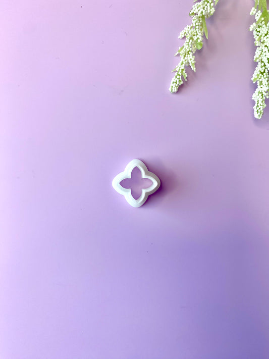 Quatrefoil Stud - Polymer Clay Cutter