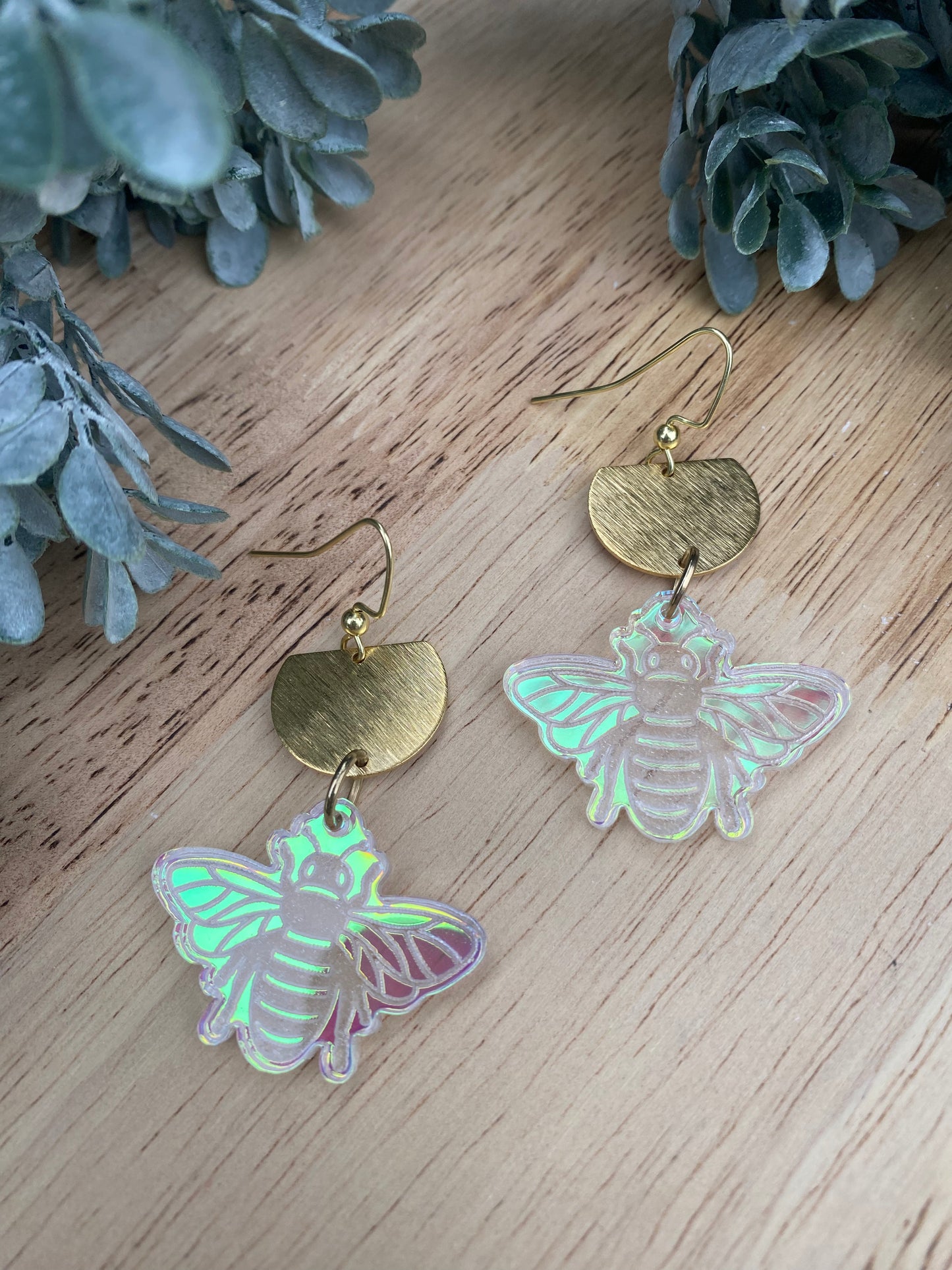 Fancy Bee - Acrylic Earrings