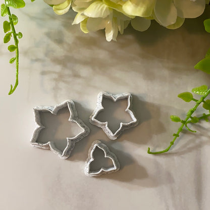 Perfect Poinsettia Set - Polymer Clay Cutters