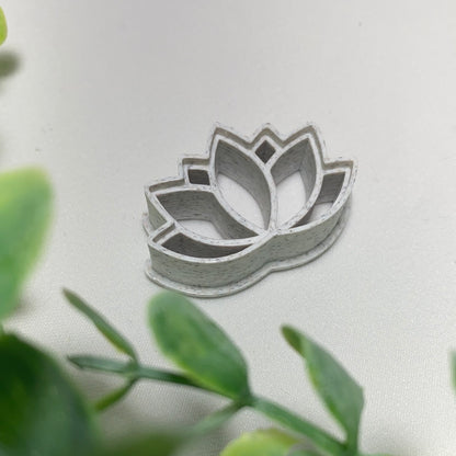 Lotus Embossing - Polymer Clay Cutter
